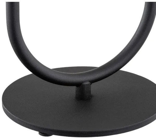 Argon 7072 - Stolná lampa FERRONE 2xE14/7W/230V čierna/biela/zlatá