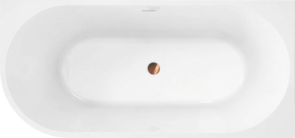 Rea Sydney, akrylátová rohová vaňa 170x80 cm, pravá, biela, REA-W6900