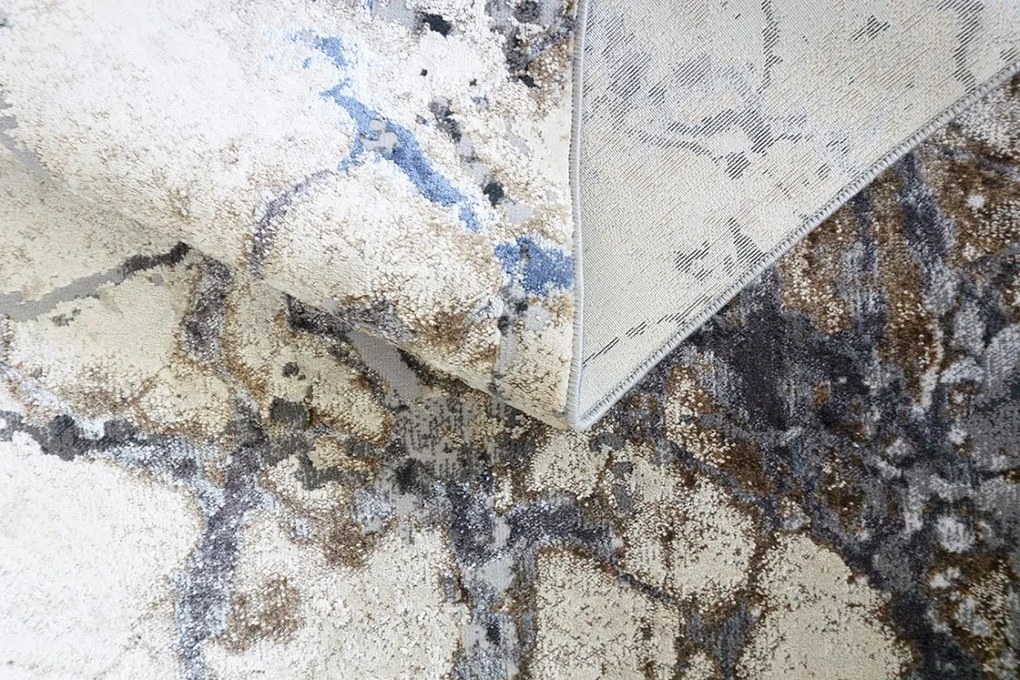 Berfin Dywany, Kusový koberec Lexus 9101 Beige Blue, 160x220, modrá, obývacia izba