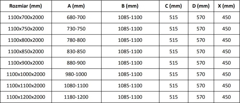 Mexen Velar, sprchový kút s posuvnými dverami 90(dvere) x 90(stena) cm, 8mm číre sklo, biela, 871-090-090-01-20