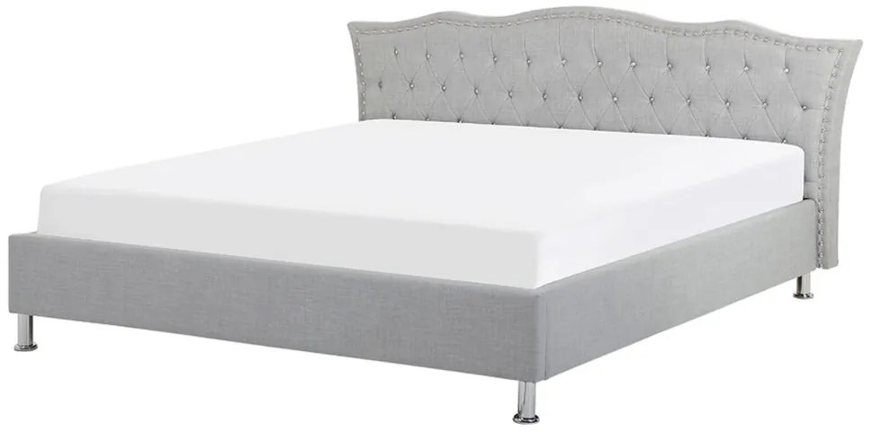 Manželská posteľ 160 cm MATH (s roštom a úl. priestorom) (sivá). Vlastná spoľahlivá doprava až k Vám domov. 1007360