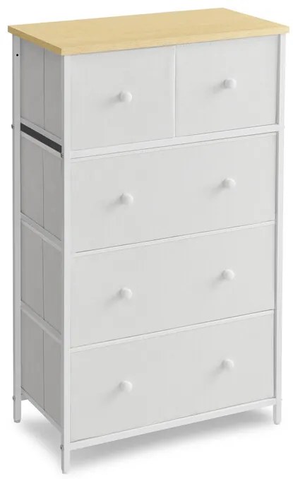 Autronic BONTEC Komoda 56x30x93cm, kov, šedá, AUK-E1051 GREY Farba: Šedá