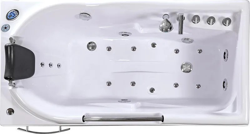 Terra Hydromasážna vírivá vaňa Ramzes 634 168x85 s ohrevom vody