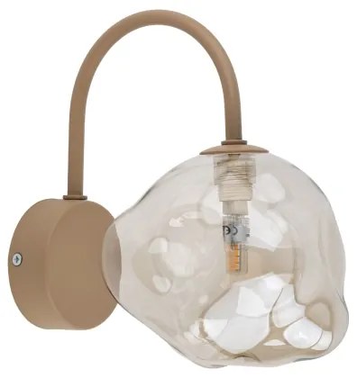 Nástenné svietidlo LAVA 1xG9/8W/230V béžová/dymová béžová