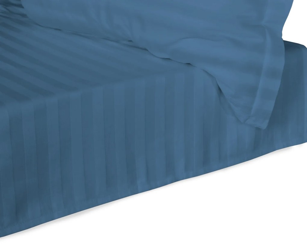 BAMBUSOVÉ PRESTIERADLO STRIPE 160X240 CM MODRÉ