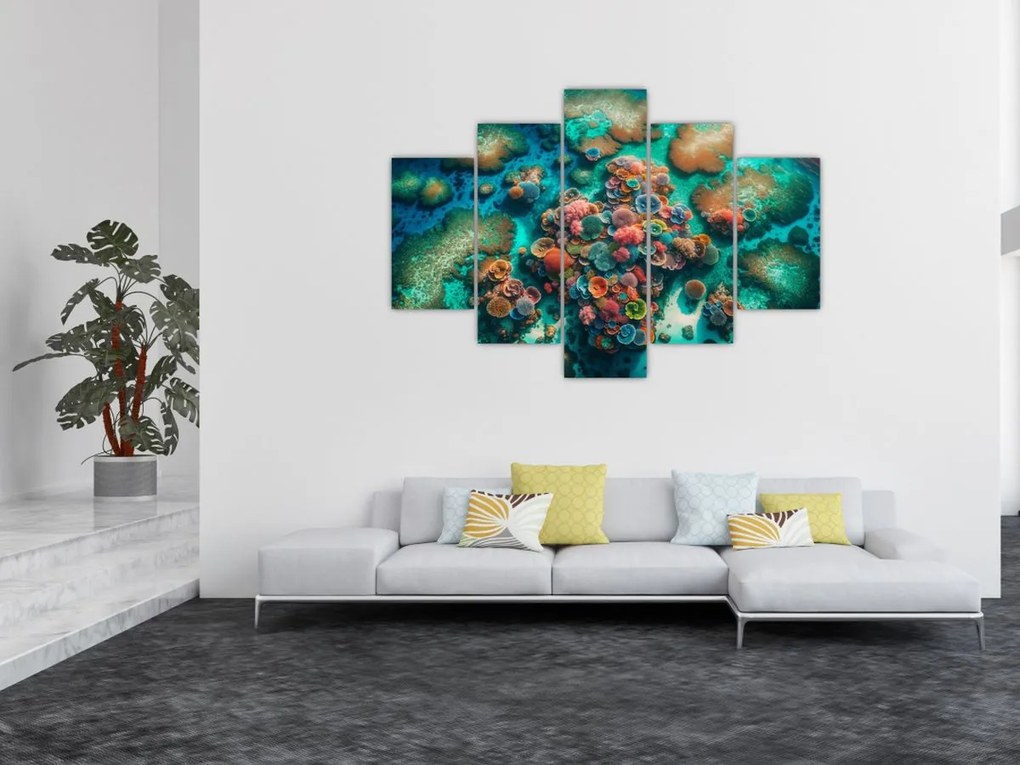 Obraz - Pohľad na more (150x105 cm)
