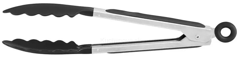 Silikonové univerzálne kliešte Grande Cream Brown 23 cm AMBITION