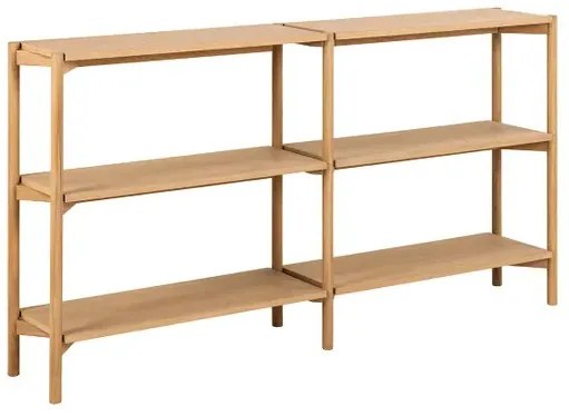 Knižnica Braidwood 169 cm dub hickory
