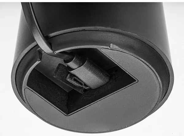 Rabalux 77062 - LED Stmievateľná stolná lampa ASSEN LED/5W/5V IP44 čierna