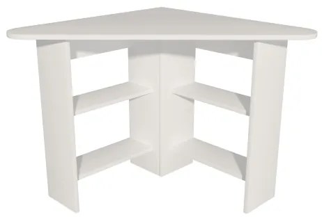 Pracovný stôl CORNER 73,8x80 cm biela