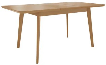 Rozkladací stôl Vidariko 140x80 so 6 kreslami ST91 02, Farby: natura, Potah: Magic Velvet 2225