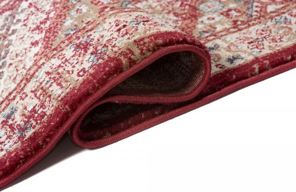 TA Koberec L429A ČERVENÁ DUBAJ BIL Rozmer: 140x200 cm