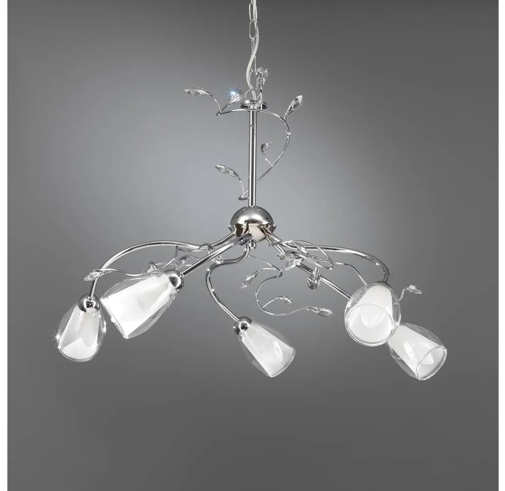 ONLI - Luster na reťazi SHARON 5xE14/6W/230V