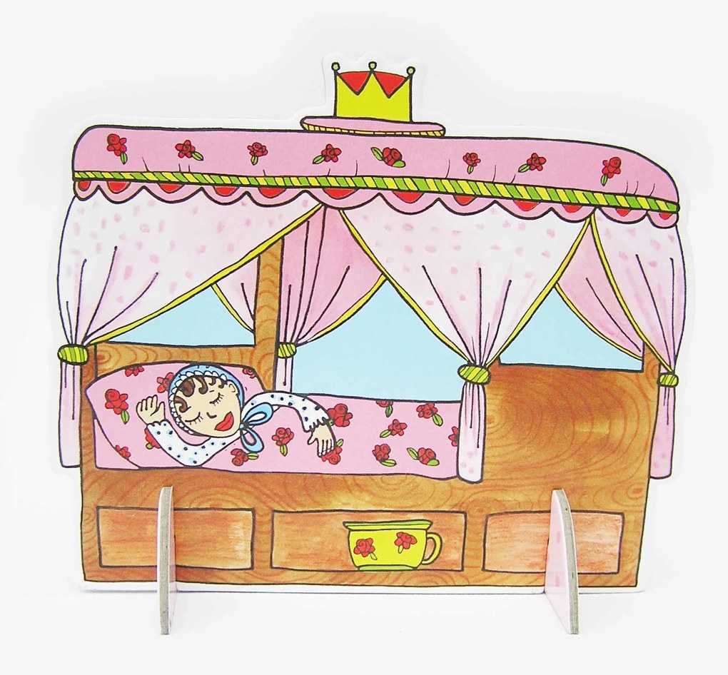 MARIONETINO – Postieľka – kulisa k bábkovému divadlu