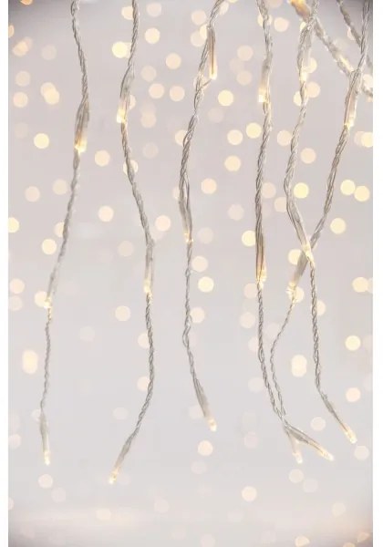 LED Vonkajší vianočný záves CURTAIN 360xLED/3,6W/230V 2x2 m IP44 teplá biela