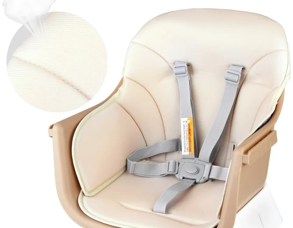 Stolička na kŕmenie Set 6v1 ZA4142 – béžová