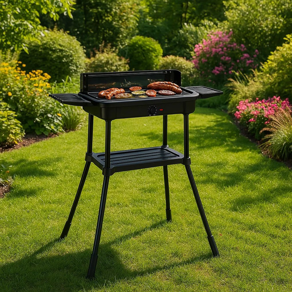 MultiGarden Elektrický gril 3v1, s odkapávačom, grilovacie dosky, termostat - MultiGarden