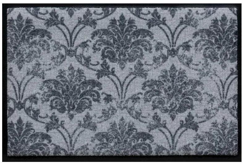 Vintage premium rohožka - ošúchaný kvetinový vzor (Vyberte veľkosť: 100*70)