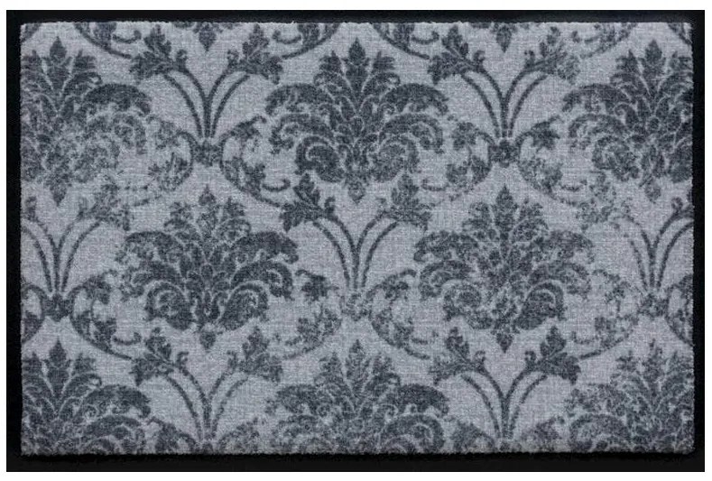 Vintage premium rohožka - ošúchaný kvetinový vzor (Vyberte veľkosť: 60*40 cm)