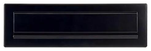 DOLS ČD-50C RAL9005 - čelná doska poštovej schránky pre sendvičovú montáž, čierna