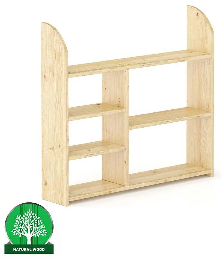 Polička borovica PK107-100x90x20 surová