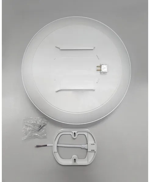 LED Kúpeľňové stropné svietidlo CIRCLE LED/24W/230V 4000K pr. 37 cm IP44 biela