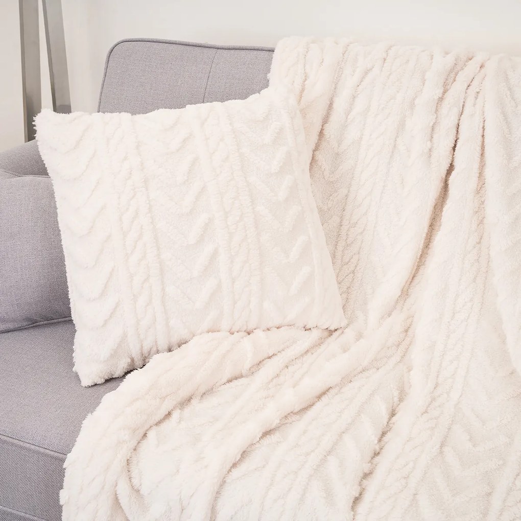 4Home Obliečka na vankúšik Cozy Knit, 45 x 45 cm