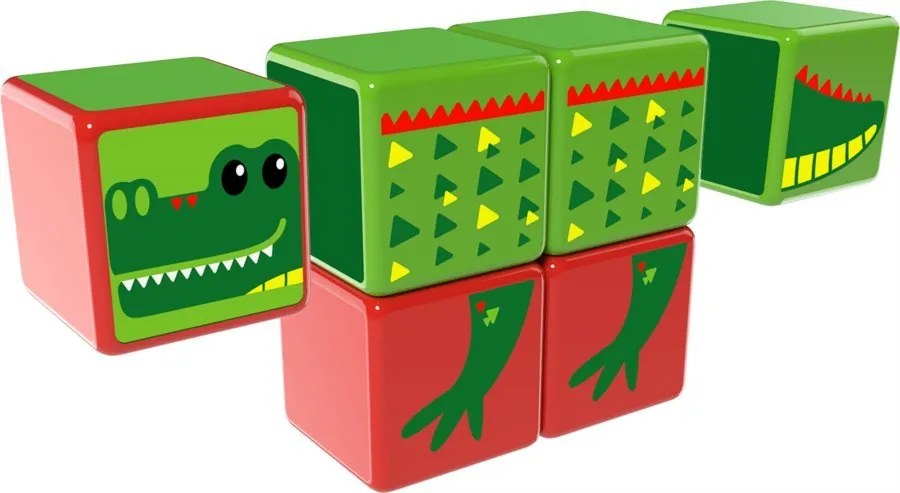 GEOMAG Magnetické kocky Magicube Plazy a obojživelníky