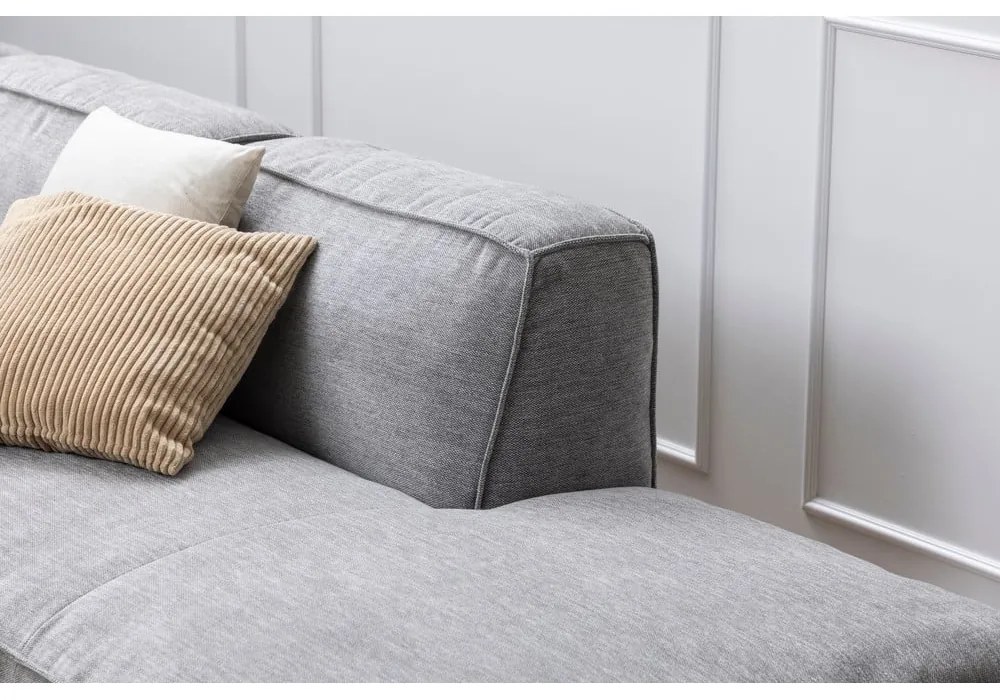 Svetlosivý stredový modul pohovky Bonami Selection Fairfield