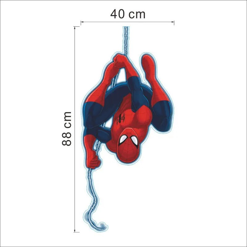 Samolepka na stenu "Spider-man 1" 40x88 cm