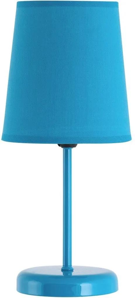 RABALUX 4512 Glenda textilné lampička E14 1x40W modrá