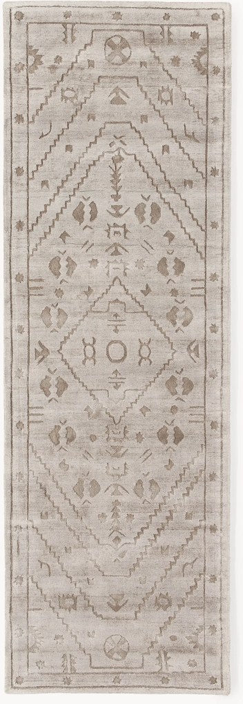 Ručne tkaný viskózový behúň Shaila