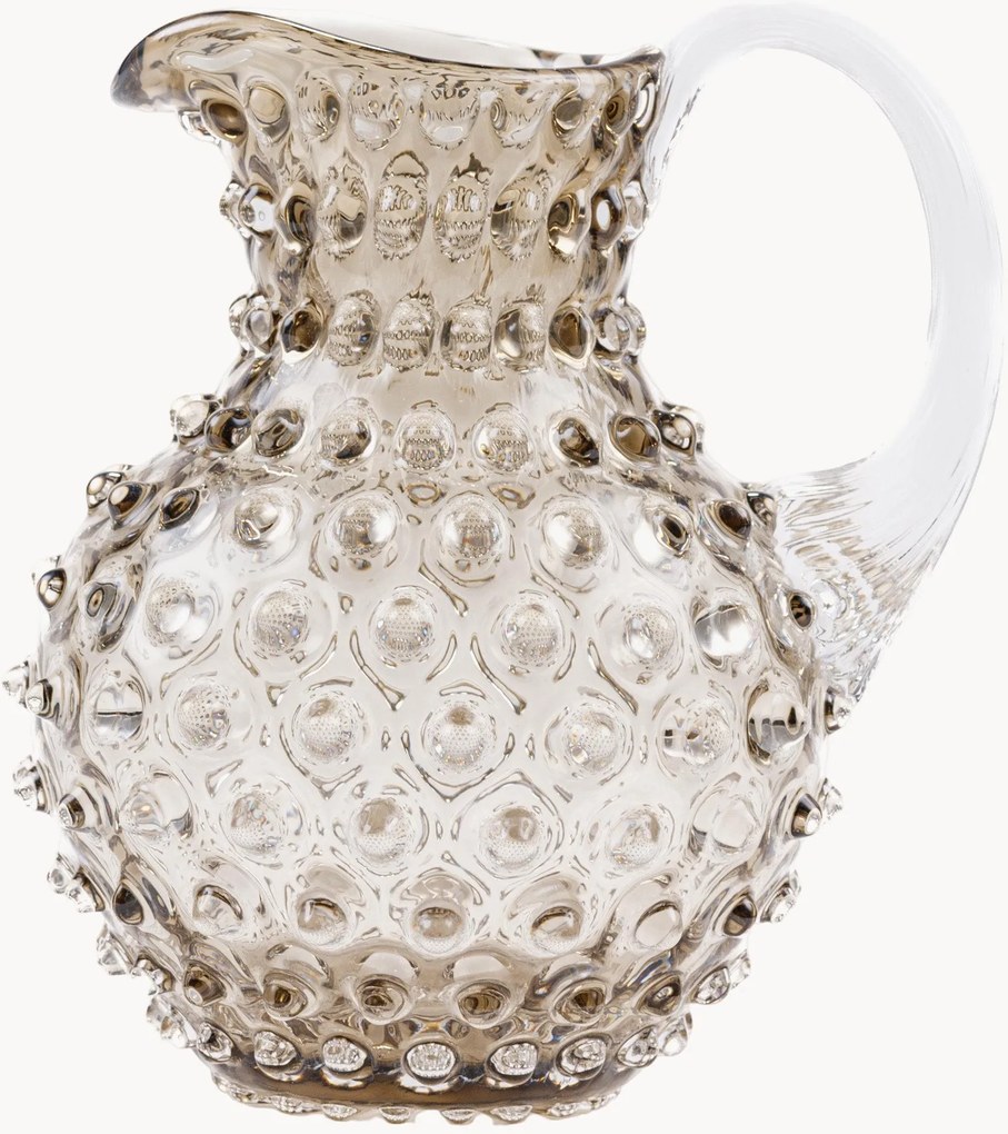 Ručne fúkaný džbán Paris Hobnail