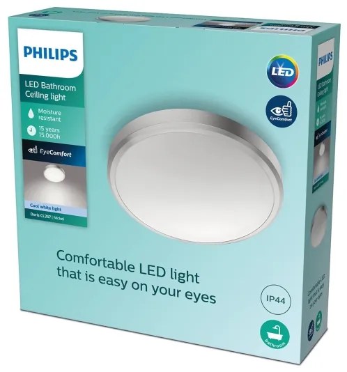 Philips - LED Kúpeľňové stropné svietidlo DORIS LED/17W/230V 4000K IP44