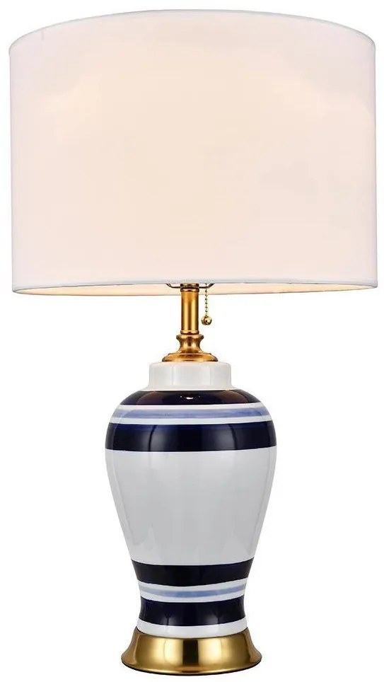 Keramická stolová lampa Ancona Hamptons