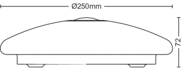 Philips - LED Stropné svietidlo so senzorom MAUVE LED/6W/230V 4000K