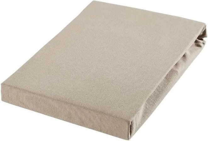 XXXLutz NAPÍNACIA PLACHTA, džersej, taupe, 120-130/200-220 cm Novel - Obliečky & plachty - 005054003708