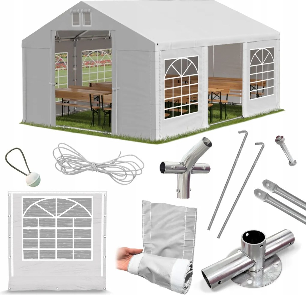 Predajný stánok Pavilón 5x6m, výstavný, model Das 560 Sp