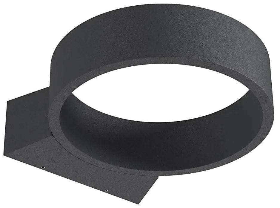 Redo 91062 - Vonkajšie LED nástenné svietidlo ONIRO LED/8W/230V IP65 antracit