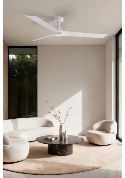 FARO 34290WT- Stropný ventilátor CRUISER L biely priemer 132 cm WT + diaľkové ovládanie