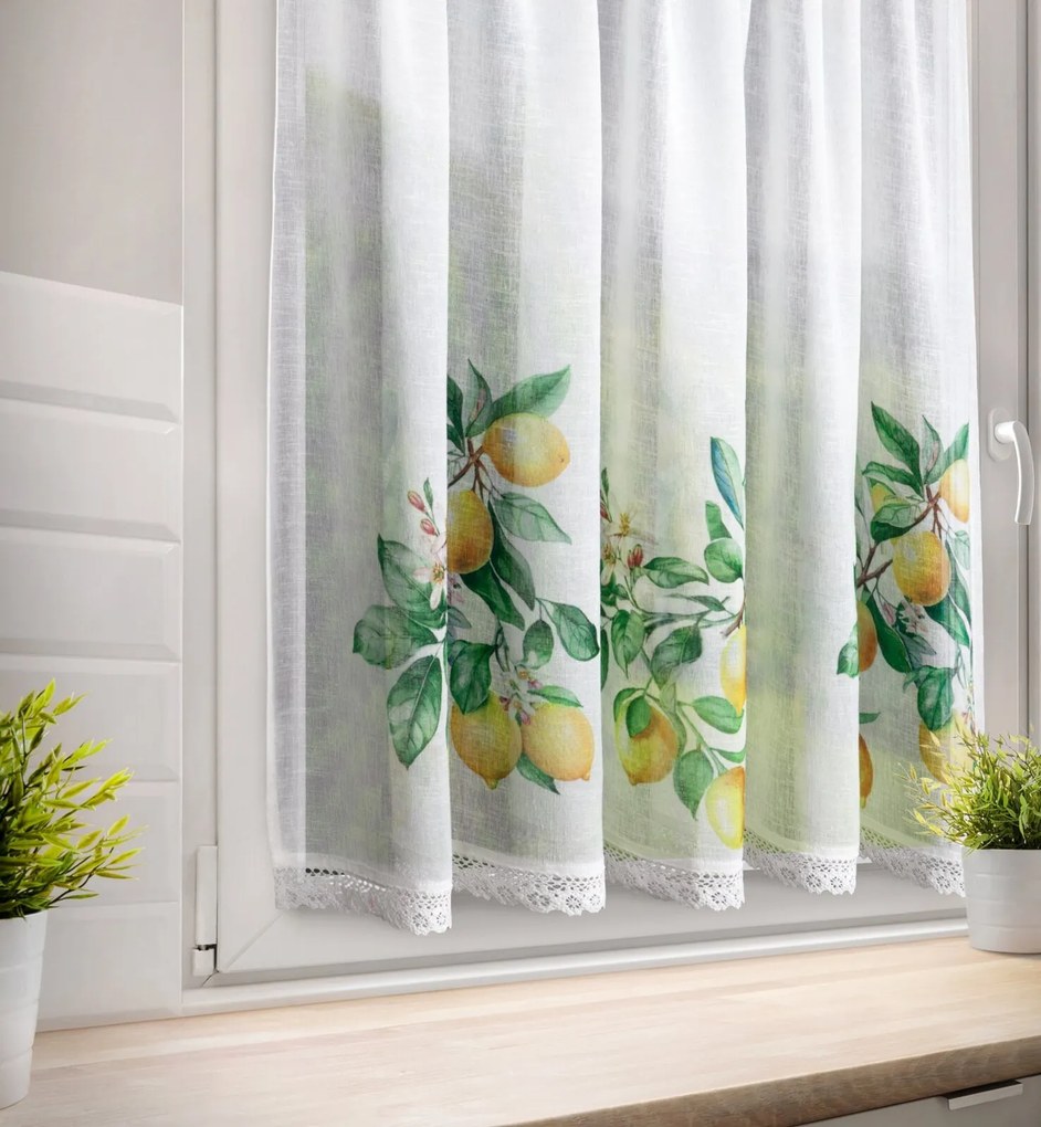 KRÁTKA ZÁCLONA NA PÁSKE CLOE 150X90 CM VIACFAREBNÁ