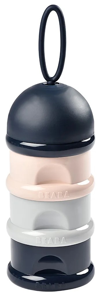 Sada téglikov na sušené mlieko / desiatu Dark Blue / Grey / Pink