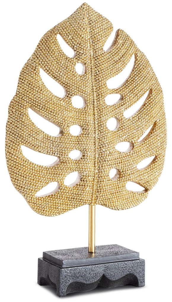 DEKORAČNÁ SOŠKA ELDO 17X6X27 CM ZLATÁ