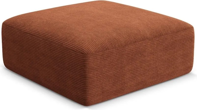 Menčestrová podnožka v terakotovej farbe Campi – Cosmopolitan Design