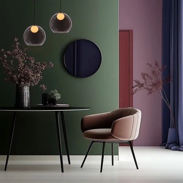 Luster na lanku BRIN 1xG9/15W/230V dymovo čierny