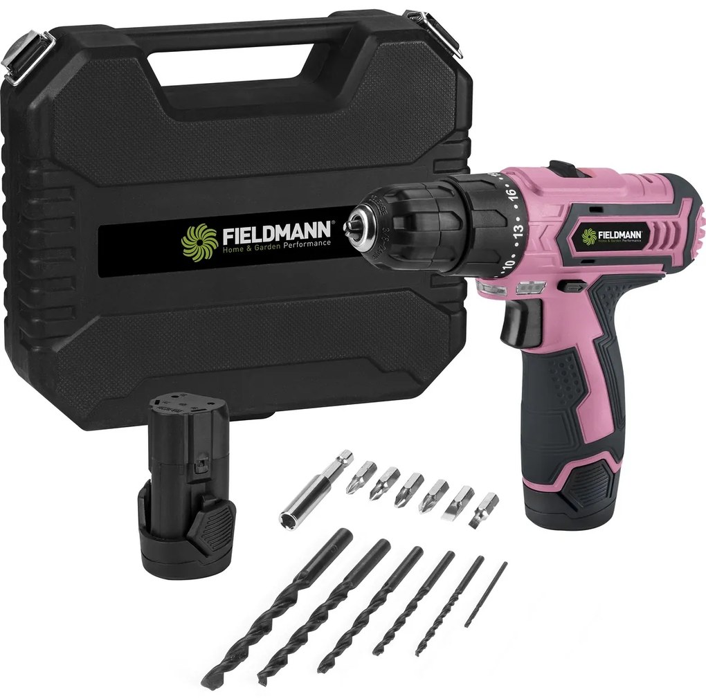 Fieldmann FDV 10253-A na vŕtačku, ružová