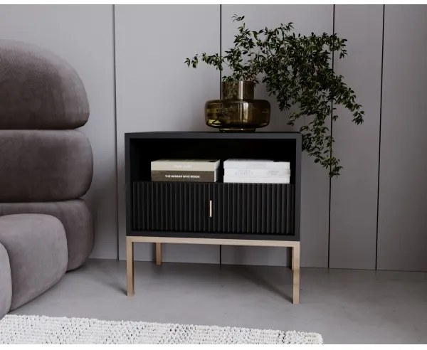 Nočný stolík SUE čierny