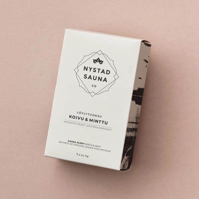 Prírodná vôňa do sauny breza-mäta 3ks