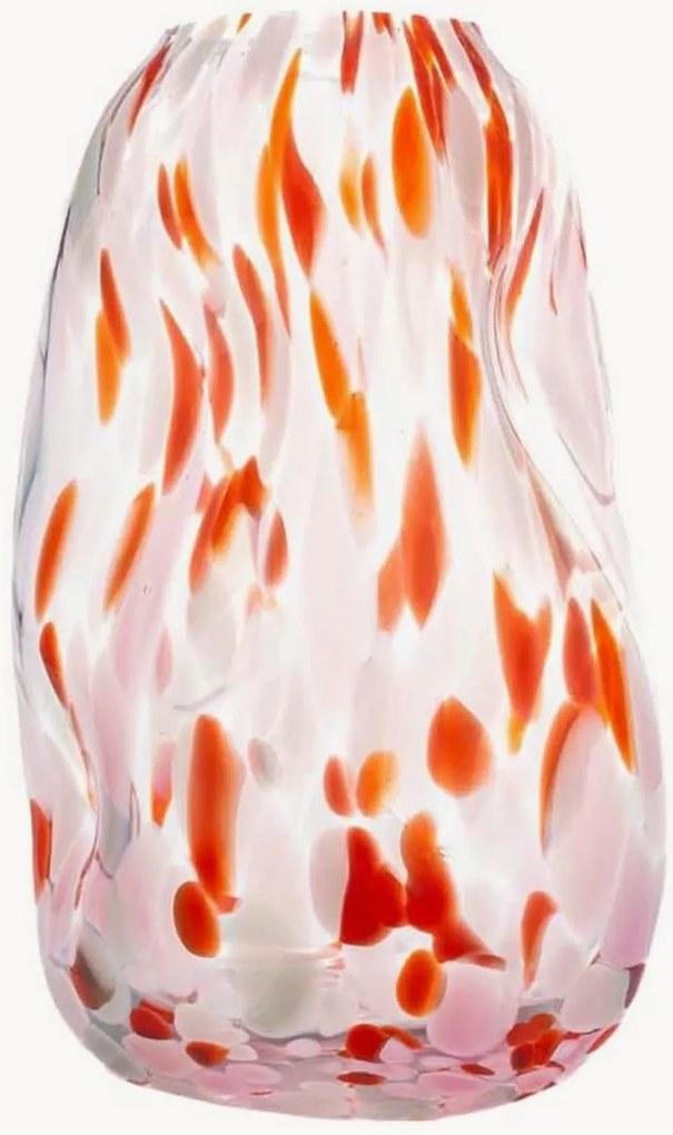 Ručne fúkaná váza Confetti Squeeze, V 24 cm