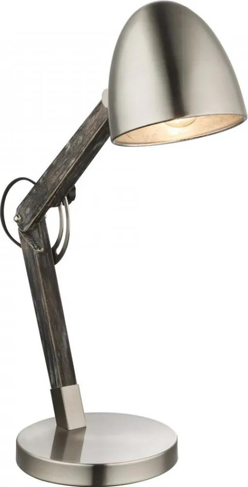 Globo Gaua 58295T Pracovné Stolné Lampy matný nikel drevo